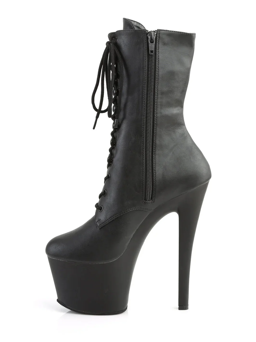 SKY-1020 - BLACK VEGAN LEATHER ✰ PRE ORDER ✰ - Image 2
