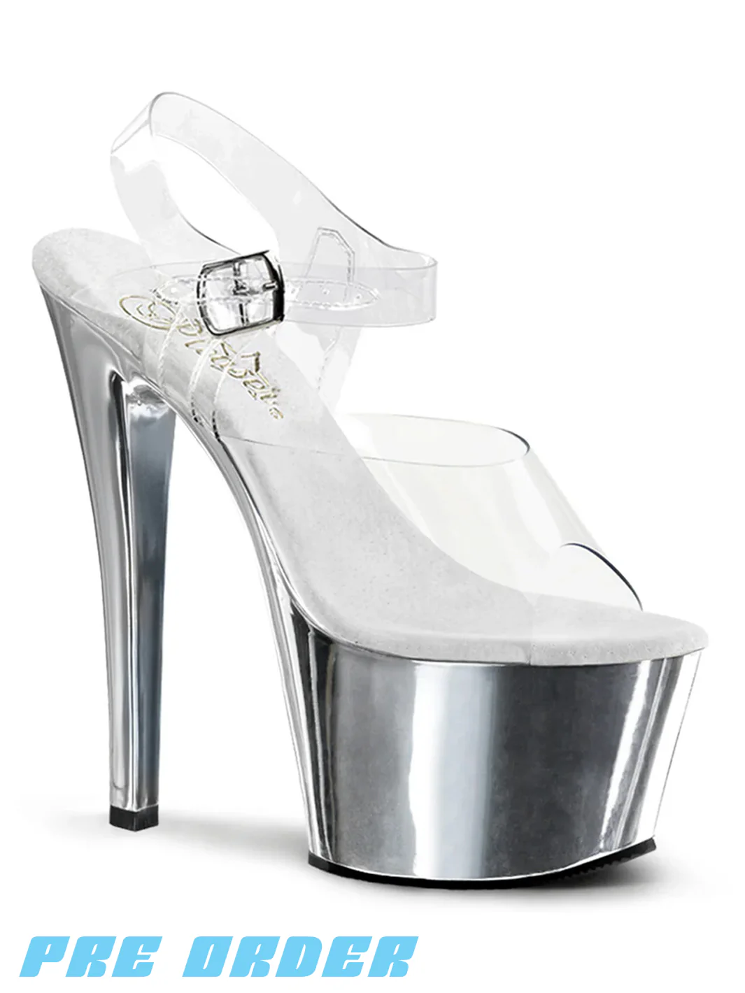 SKY-308 - CLEAR/SILVER CHROME ✰ PRE ORDER ✰
