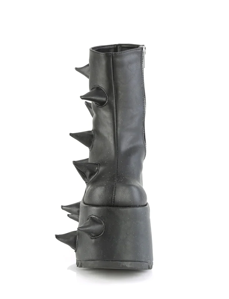 DEMONIA SLAY-77 - BLACK VEGAN LEATHER ✰ PRE ORDER ✰ - Image 3