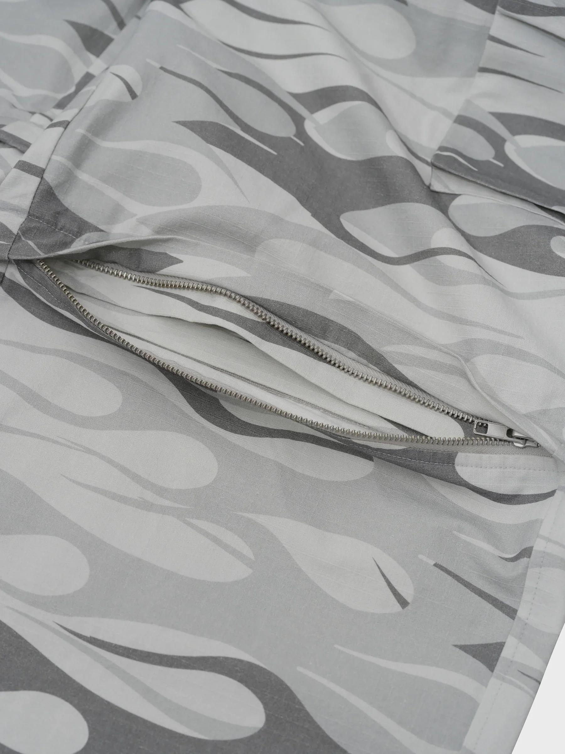 SNOW FLAME CONVERTIBLE PANTS - WHITE CAMO - Image 8