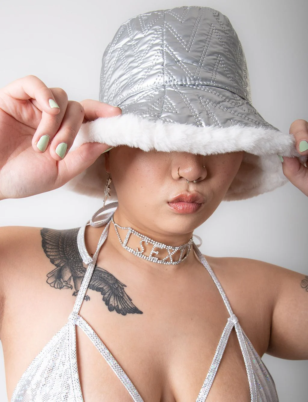 SPACE ANGEL FUZZY HAT - Image 4
