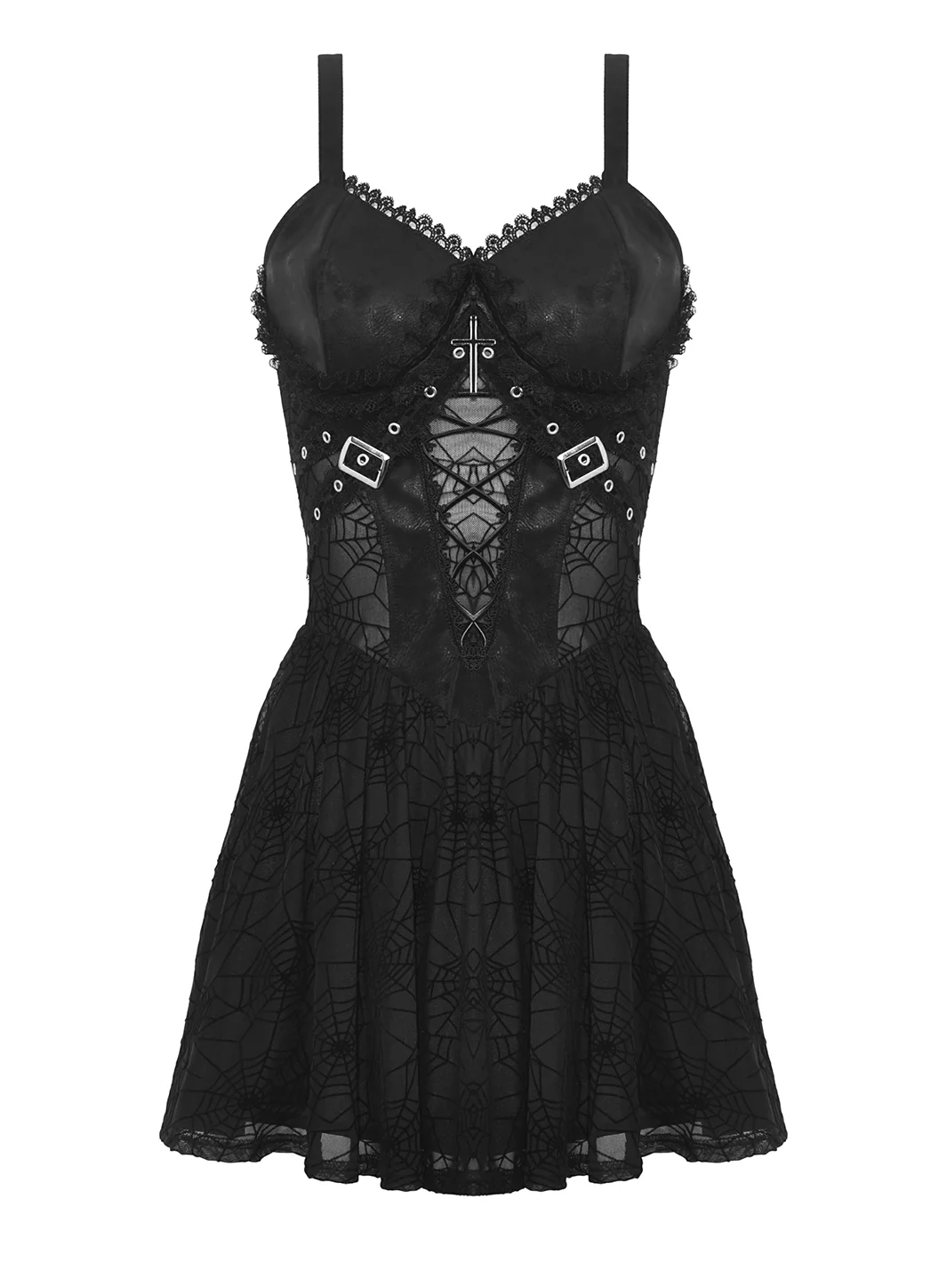 SPIDERWEB LACE DRESS - Image 2