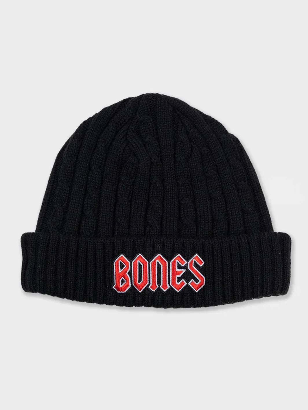 SQUEALER FISHERMAN BEANIE - BLACK & RED