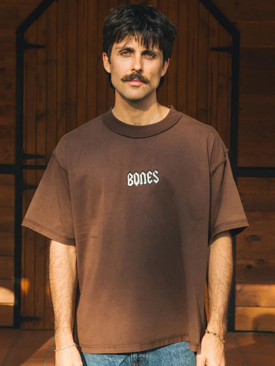 SQUEALER INVERSE TEE - WASHED BROWN - Image 4