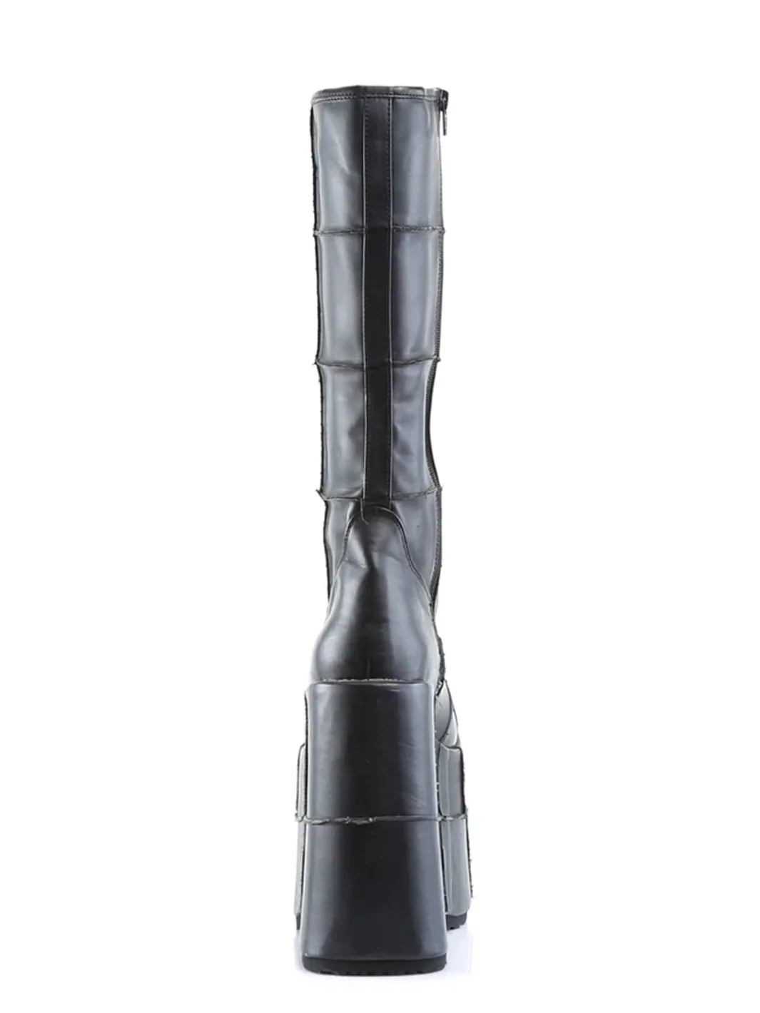 DEMONIA STACK-301 - BLACK VEGAN LEATHER ✰ PRE ORDER ✰ - Image 4