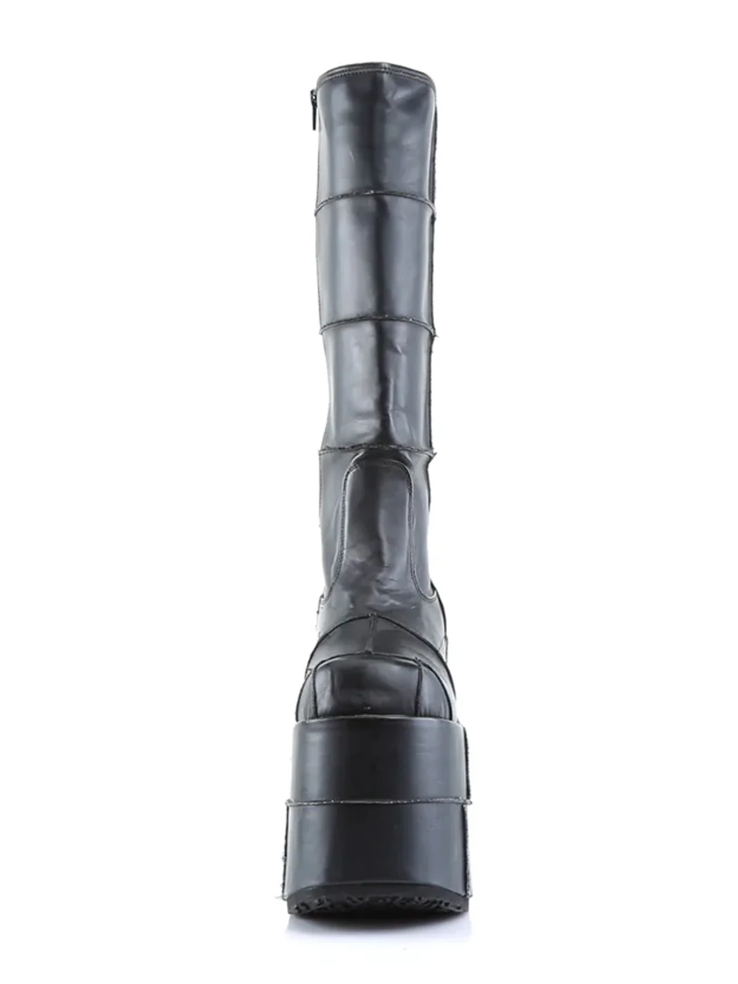 DEMONIA STACK-301 - BLACK VEGAN LEATHER ✰ PRE ORDER ✰ - Image 5