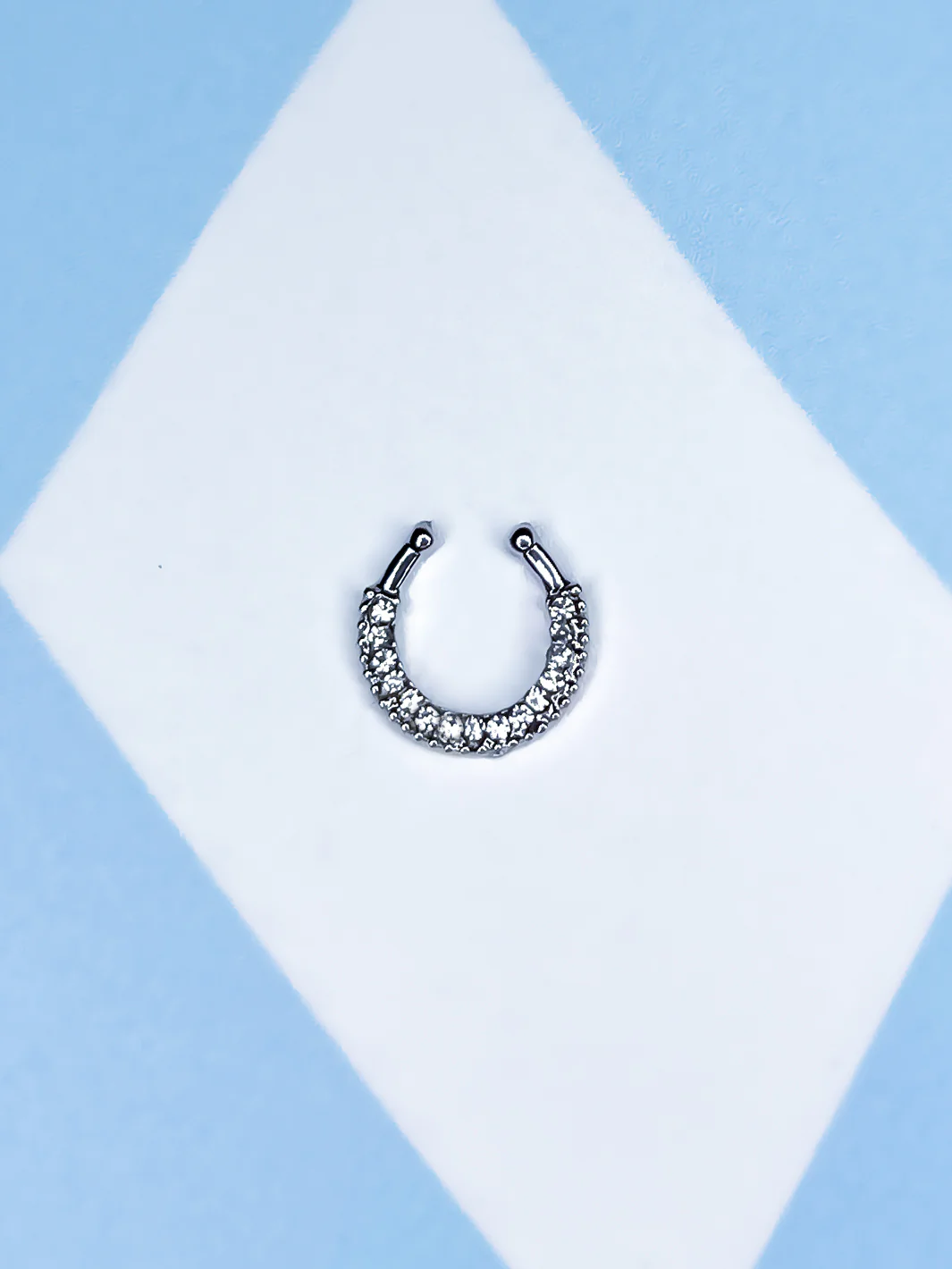 STARDUST SEPTUM CLIP - SILVER