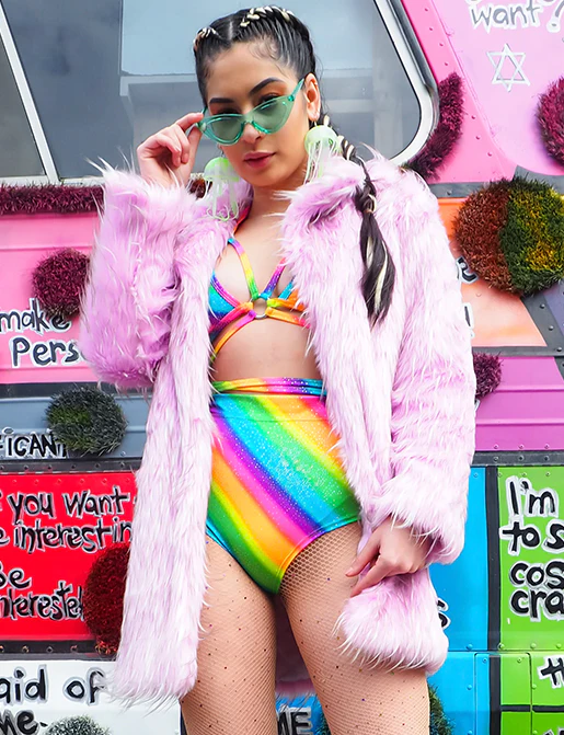 SUGAR HIGH FAUX FUR JACKET ✰ MADE 4 U ✰ - Image 7