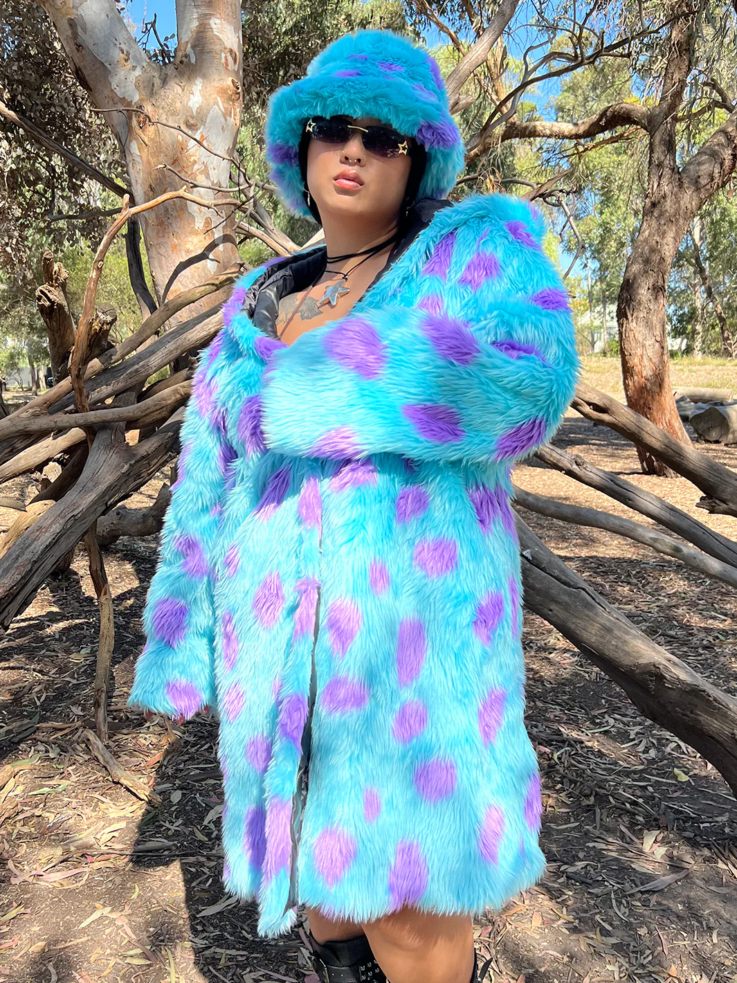 SULLY HOODED FAUX FUR JACKET ✰ MADE 4 U ✰ - Image 4