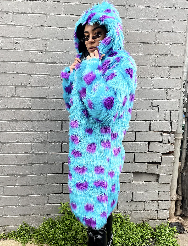 SULLY HOODED FAUX FUR JACKET ✰ MADE 4 U ✰ - Image 8