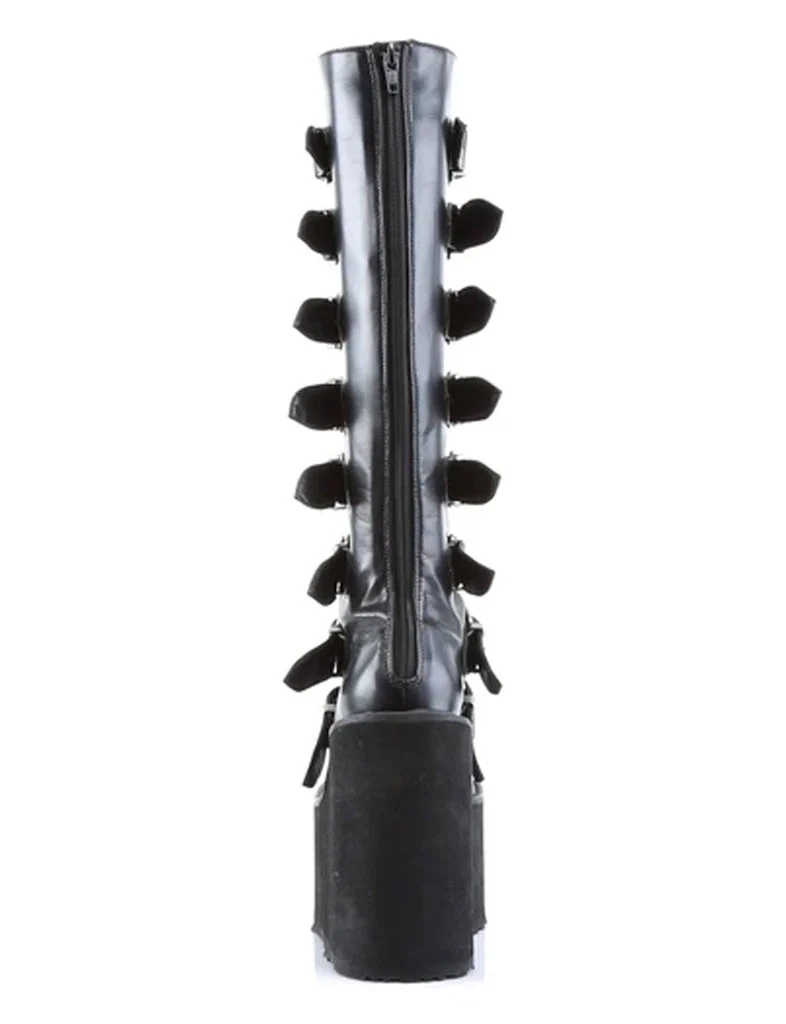 DEMONIA SWING-815 - BLACK VEGAN LEATHER ✰ PRE ORDER ✰ - Image 5