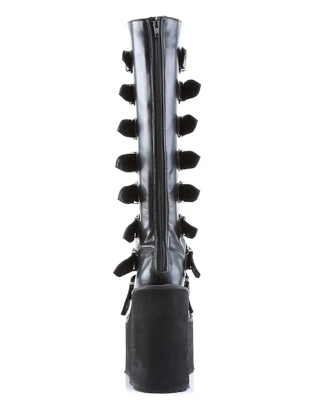 DEMONIA SWING 815 BOOTS - BLACK VEGAN LEATHER - Image 5