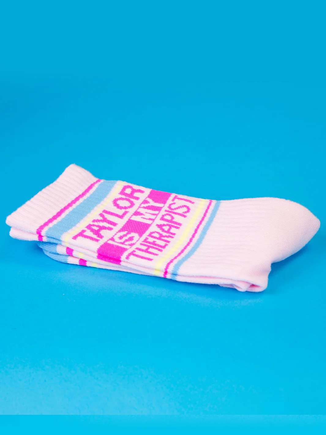 TAYLOR IS MY THERAPIST SOCKS - Image 4