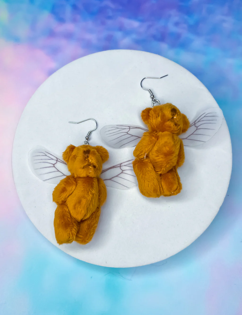 TEDDY ANGEL EARRINGS - Image 2