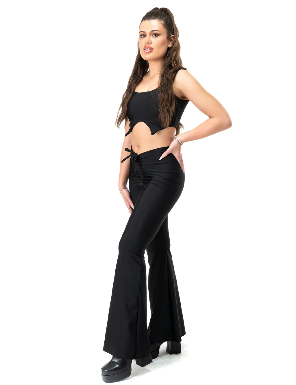 FREDDIE FLARES - JET BLACK - Image 2