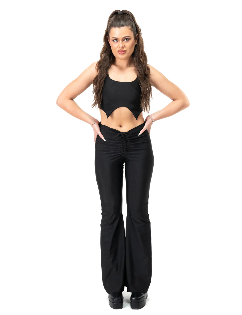 FREDDIE FLARES - JET BLACK - Image 3