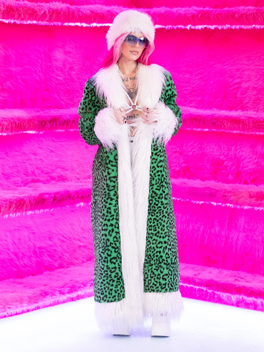 THE MASK C*NTIFIED FAUX FUR TRIMMED JACKET ✰ MADE 4 U ✰