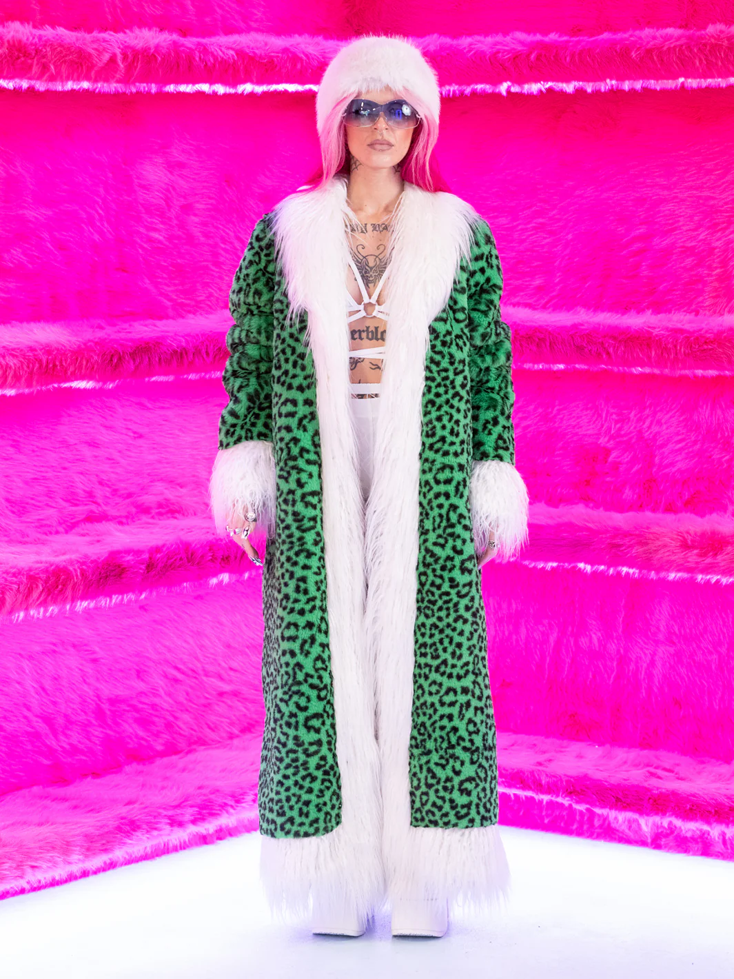 THE MASK C*NTIFIED FAUX FUR TRIMMED JACKET ✰ MADE 4 U ✰ - Image 3