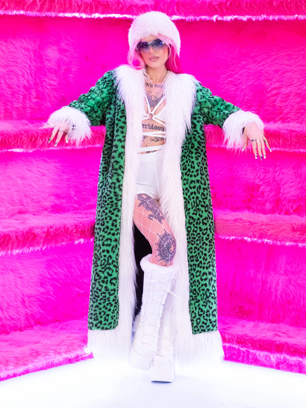 THE MASK C*NTIFIED FAUX FUR TRIMMED JACKET ✰ MADE 4 U ✰ - Image 4