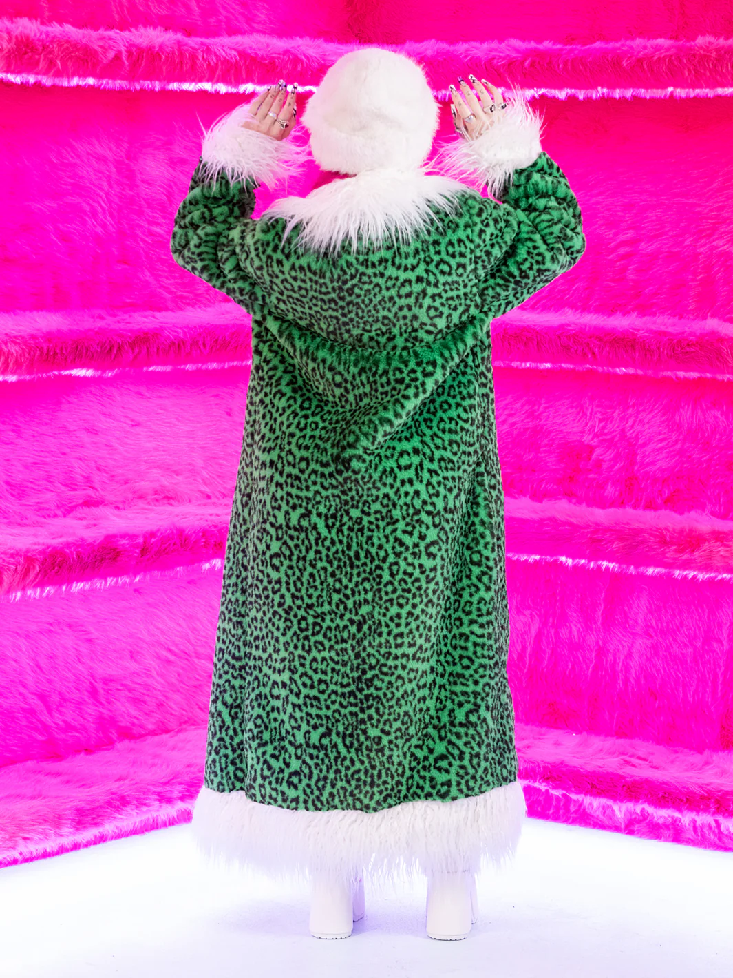 THE MASK C*NTIFIED FAUX FUR TRIMMED JACKET ✰ MADE 4 U ✰ - Image 5