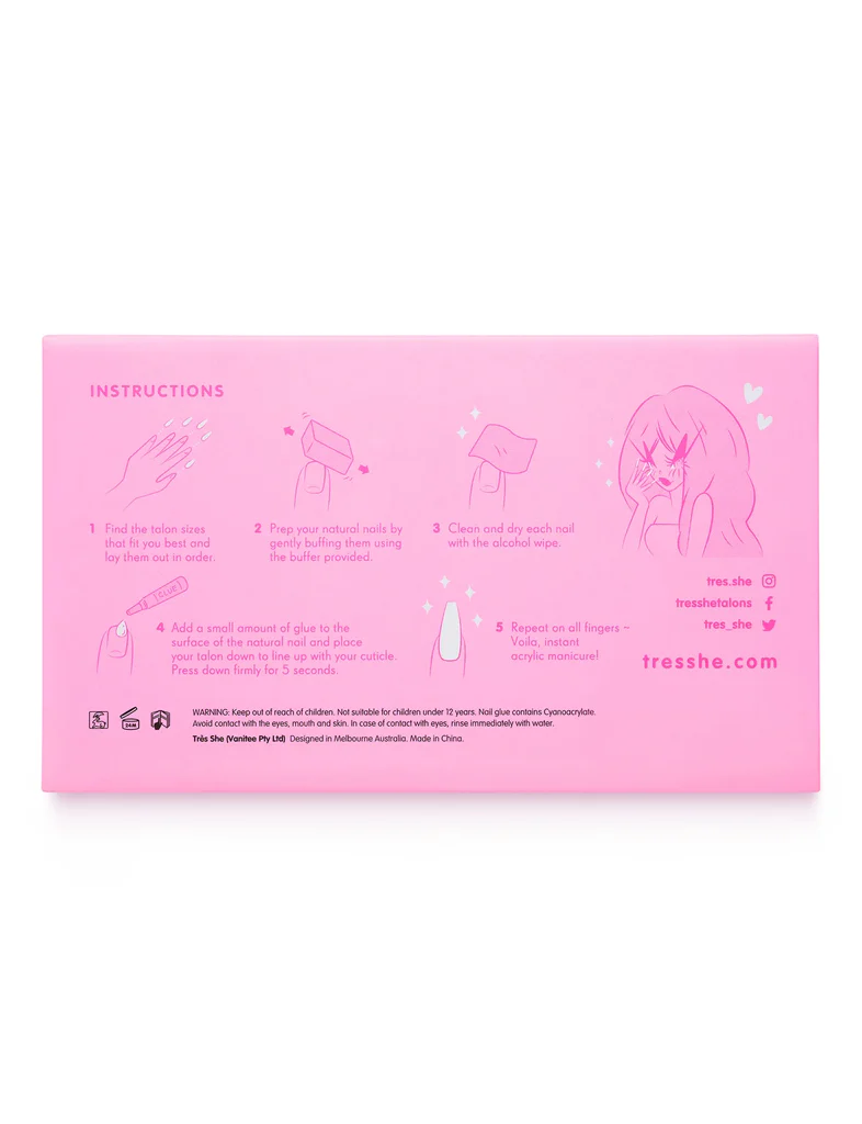 FALSE NAIL SET - JUICY - Image 4