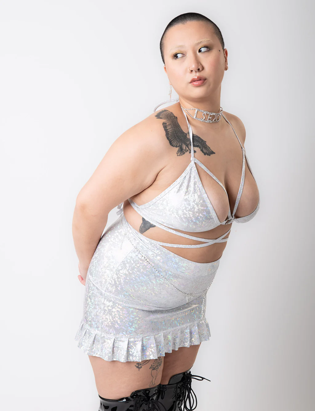 TRIANGLE WRAP TOP - PLAYA WHITE - Image 3