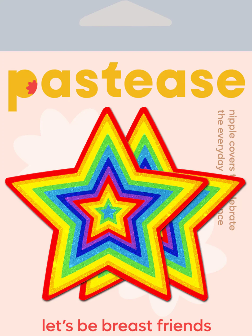 VELVET RAINBOW STAR NIPPLE PASTIES - Image 3