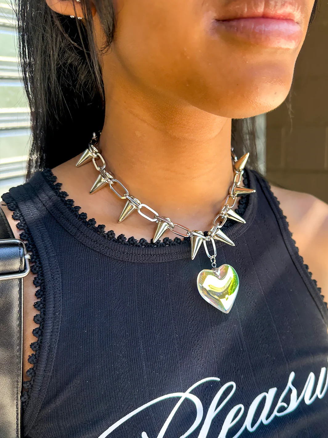 VOICES NECKLACE - HOLO HEART - Image 2