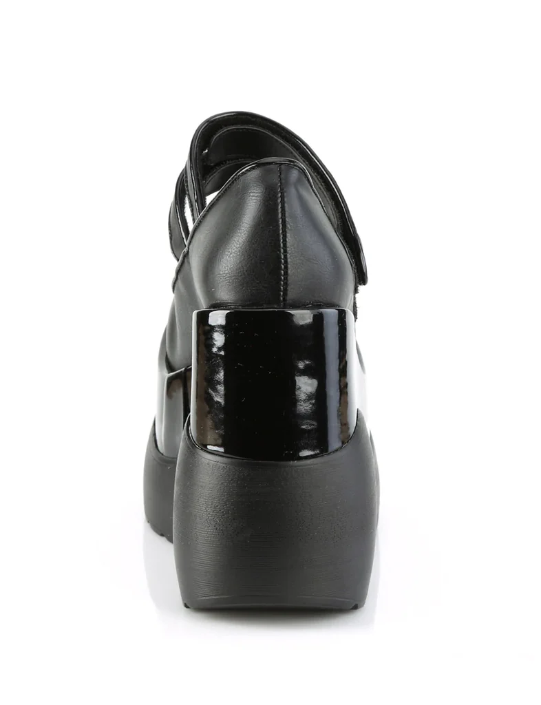 DEMONIA VOID-37 - BLACK VEGAN LEATHER ✰ PRE ORDER ✰ - Image 4