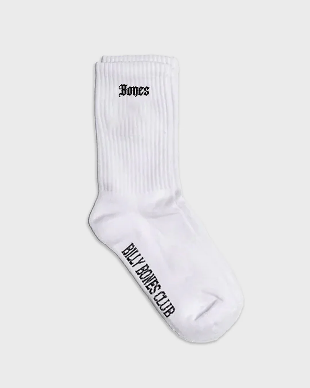WHITE BONES SOCKS - BLACK BONES