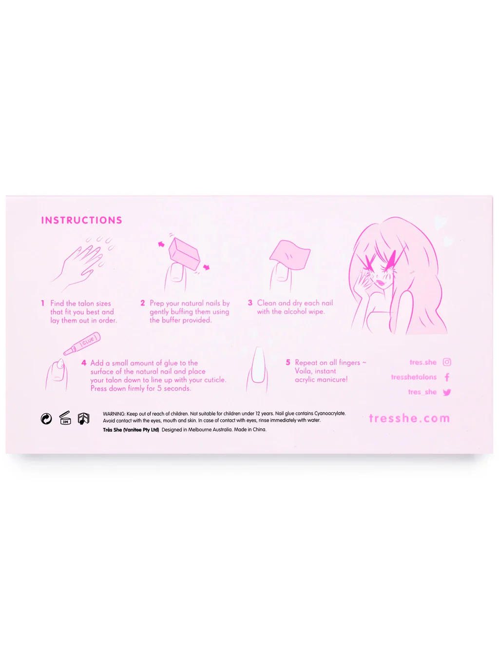 FALSE NAIL SET - WILD TINGZ - Image 11