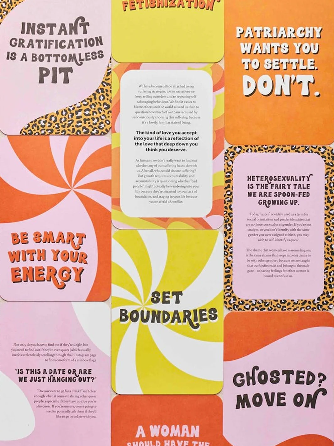 WOMEN DON'T OWE YOU PRETTY GUIDANCE CARDS - Image 6