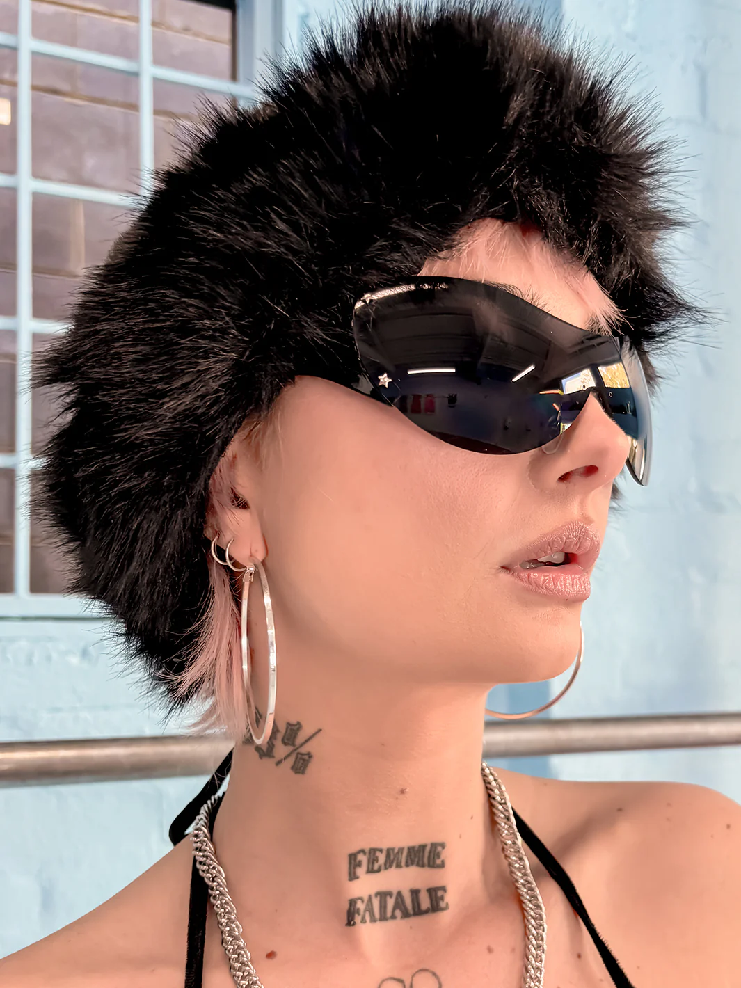 WRAP SHADES - BLACK - Image 2