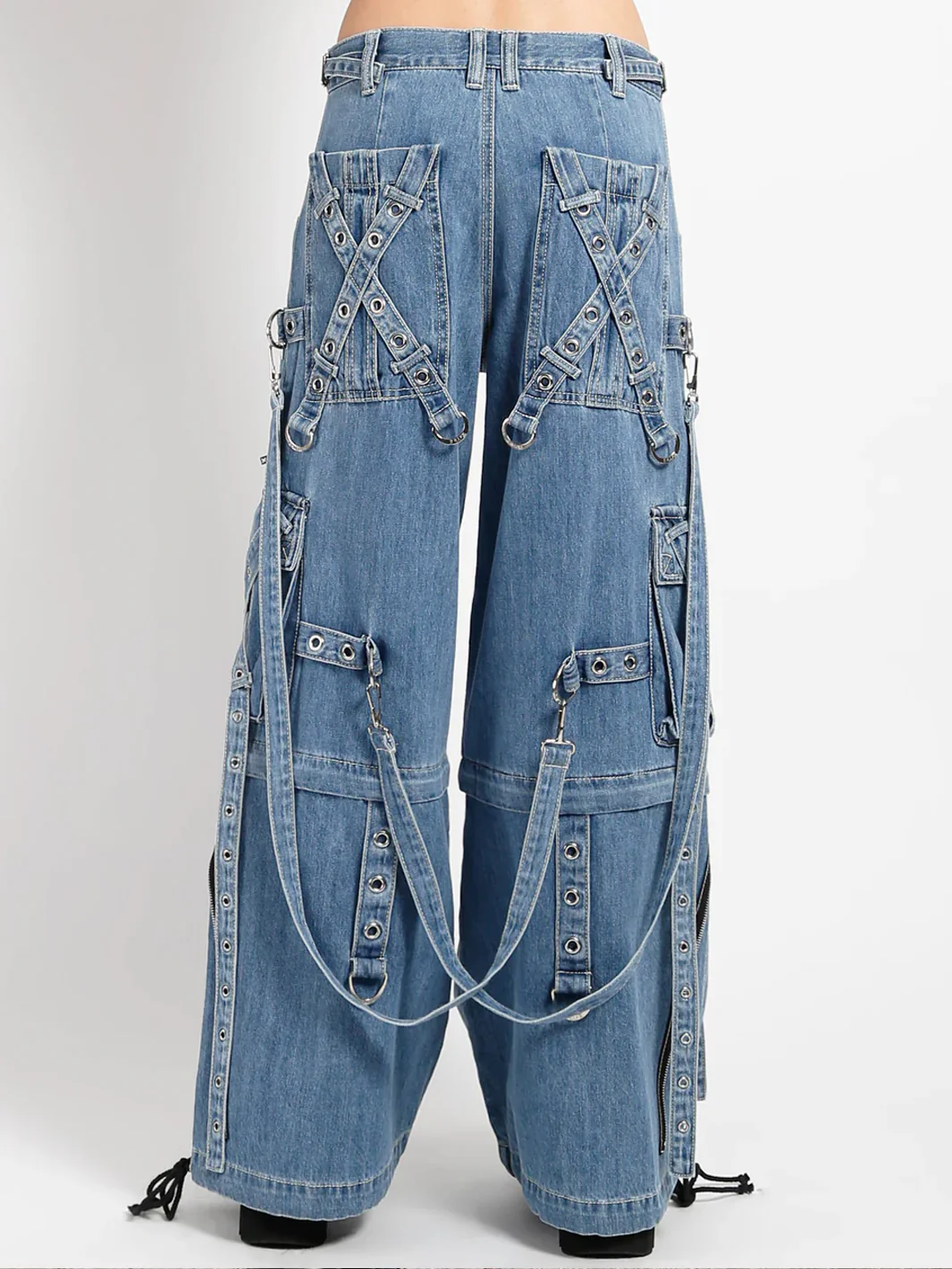 X-STRAP PANT - LIGHT BLUE DENIM - Image 5