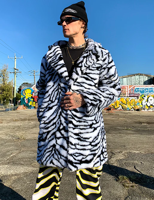 ZEBRA FAUX FUR JACKET ✰ MADE 4 U ✰ - Image 13